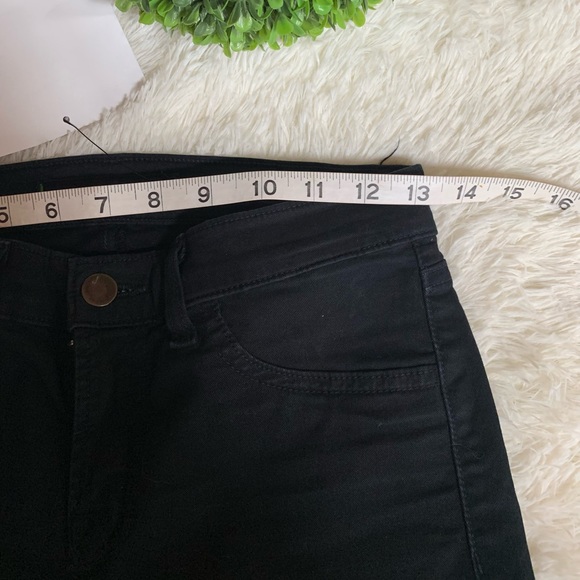 J Brand black mid rise Capri length skinny jeans size 25 - Picture 12 of 16